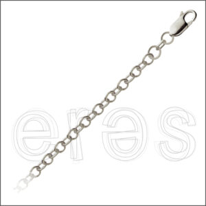 Chaînette forçat ronde 40 cm (court), largeur 3.0 mm.