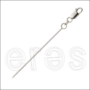 Chaînette serpent 50 cm (long), diamètre 0.9 mm.
