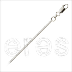 Chaînette serpent 50 cm (long), diamètre 1.4 mm.