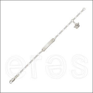 Bracelet identité figaro pour bébé