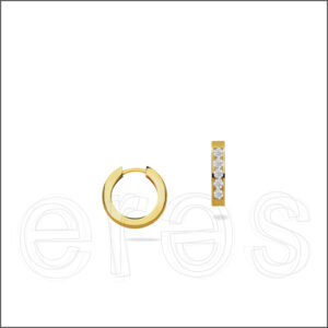 Créoles or jaune
