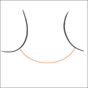 45 cm, moyen-long