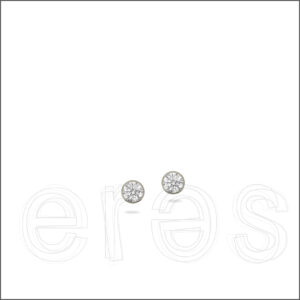 Boucles d'oreilles or gris