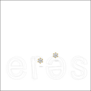 Boucles d'oreilles or jaune