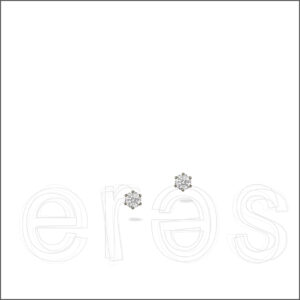 Boucles d'oreilles or gris