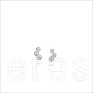 Boucles d'oreilles or gris