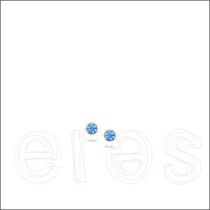 Boucles d'oreilles or gris