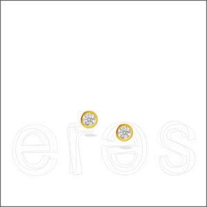 Boucles d'oreilles or jaune