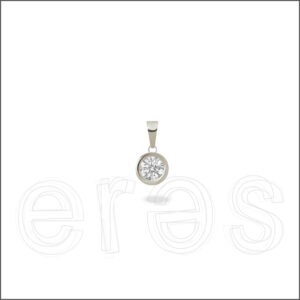 Pendentif or gris
