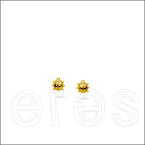 Boucles d'oreilles or jaune