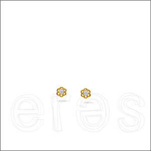 Boucles d'oreilles or jaune