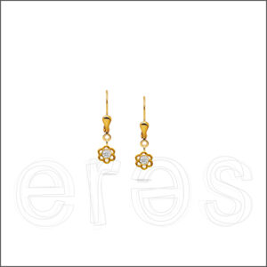 Boucles d'oreilles or jaune