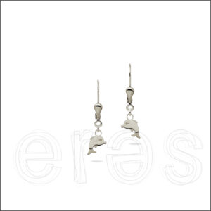 Boucles d'oreilles or gris