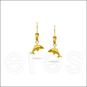 Boucles d'oreilles or jaune