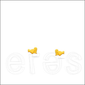 Boucles d'oreilles or jaune
