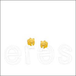 Boucles d'oreilles or jaune