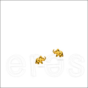 Boucles d'oreilles or jaune