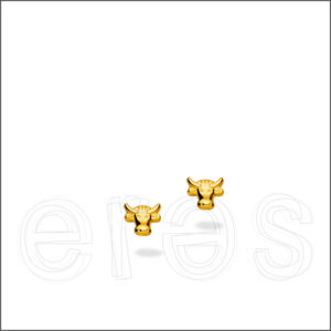 Boucles d'oreilles or jaune