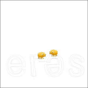 Boucles d'oreilles or jaune