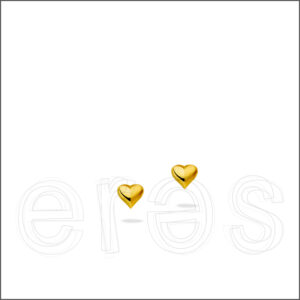 Boucles d'oreilles or jaune