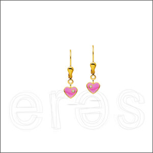 Boucles d'oreilles or jaune