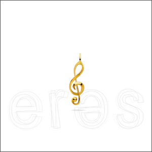 Pendentif or jaune