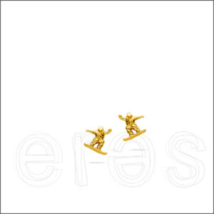 Boucles d'oreilles or jaune