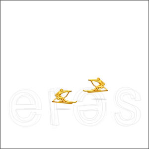 Boucles d'oreilles or jaune