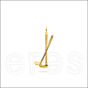 Pendentif or jaune