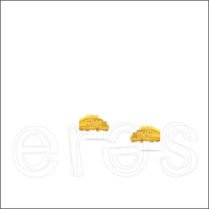 Boucles d'oreilles or jaune