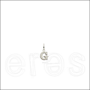 Pendentif or gris