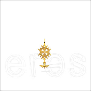 Pendentif or jaune