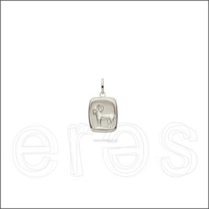 Pendentif or gris