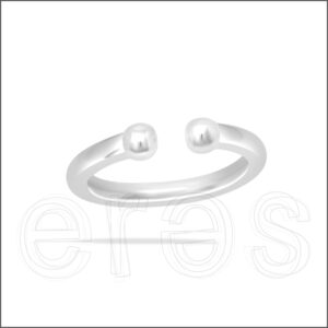 Bague en or gris