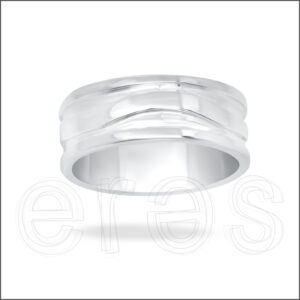 Bague en or gris