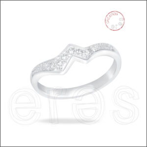 Bague en or gris