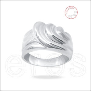 Bague en or gris