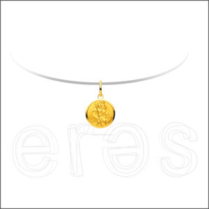 Pendentif or jaune