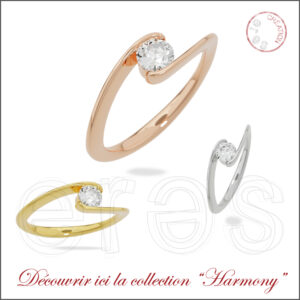 Solitaires "Harmony", l'harmonie du yin et yang.