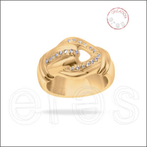Bague en or rouge