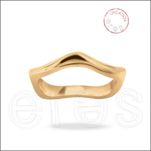 Bague en or rouge
