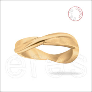 Bague en or rouge