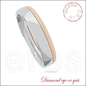Diamond-eye - Or gris - pour LUI