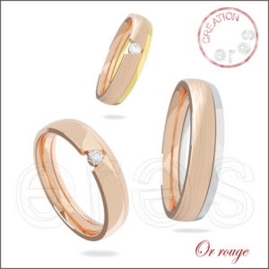 Or rouge - Composez votre propre paire !
