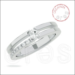 Solitaire or gris