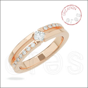 Solitaire or rose