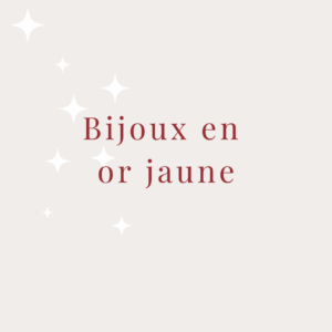 Bijoux en or jaune